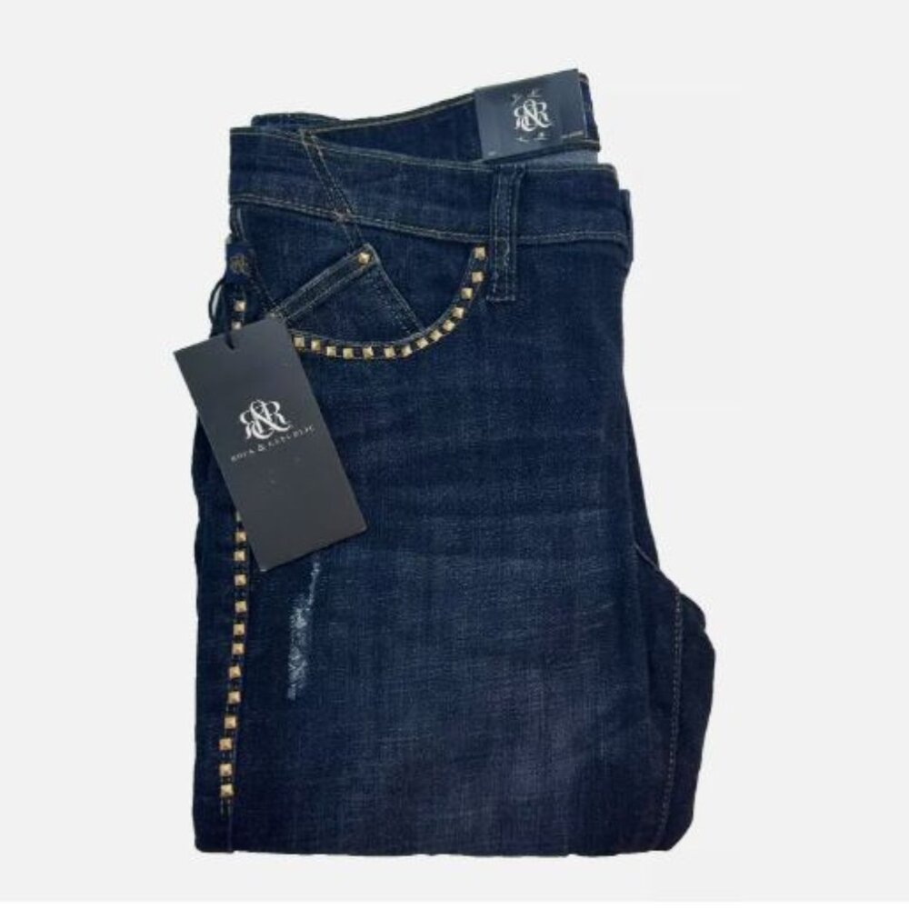Rock&Republic Size 10M W31 L32.5 Mid Rise Bootcut Kasandra Women's Jeans New
